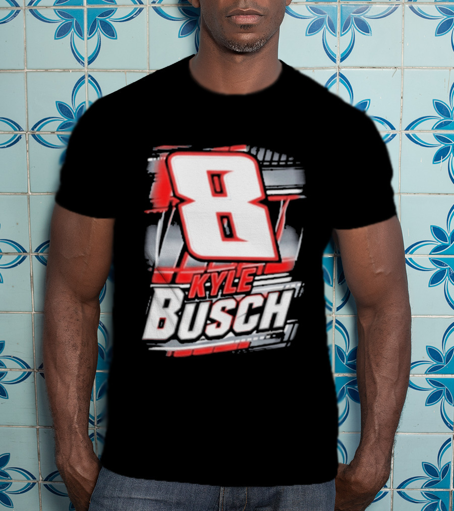 Kyle Busch Number 8 Racing NASCAR Fan T-Shirt