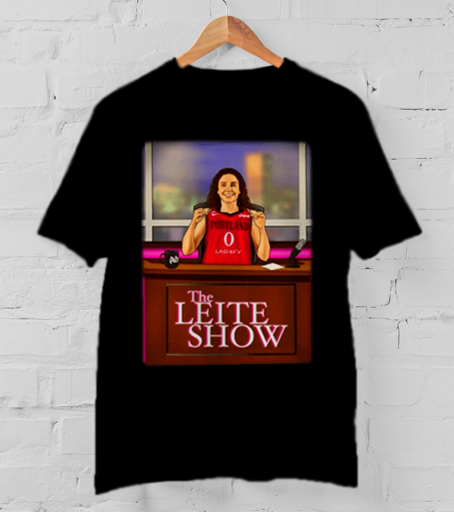 The Leite Show Portland Basketball Talk Show Humor T-Shirt