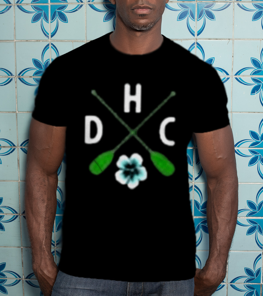 Dance Hall Crashers DHC Exclusive Hawaii Paddles And Flower T-Shirt