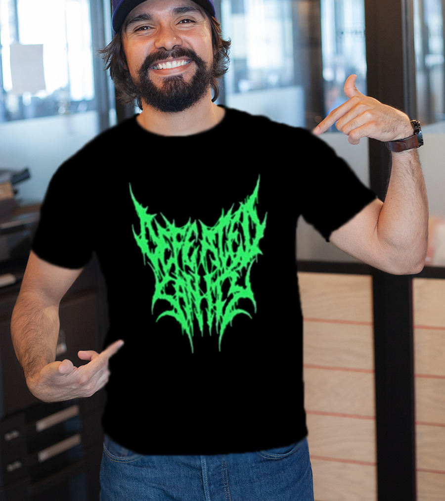 Reality Fade Defeated Sanity Electric Green Dripping T-Shirt