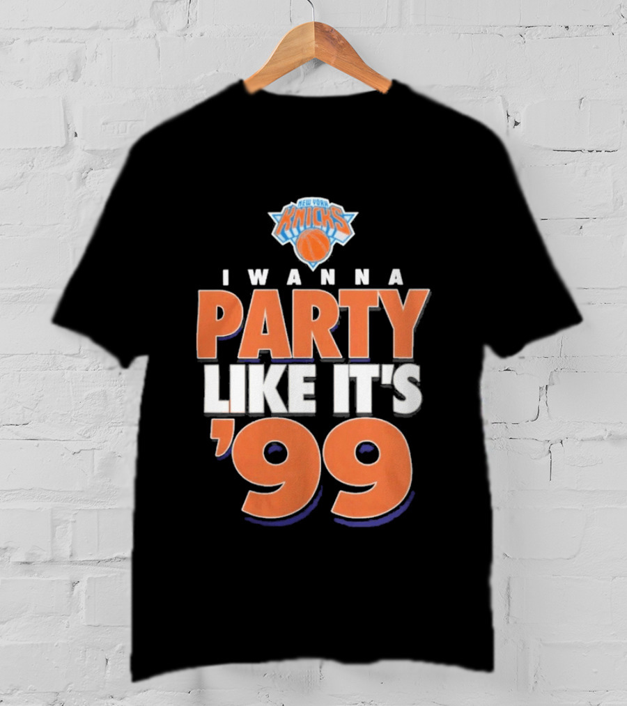 New York Knicks I Wanna Party Like It's '99 T-Shirt