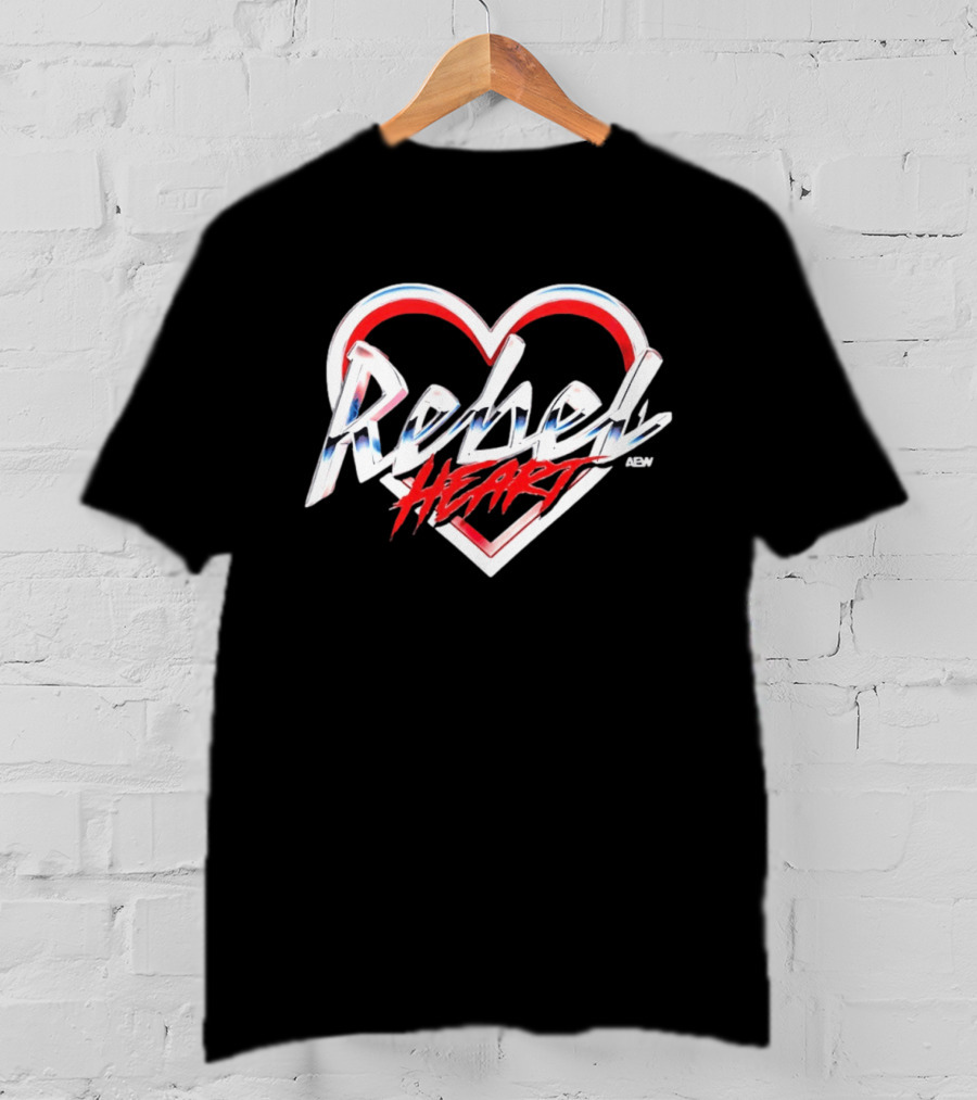 Rebel Heart AEW Jamie Hayter Wrestling T-Shirt