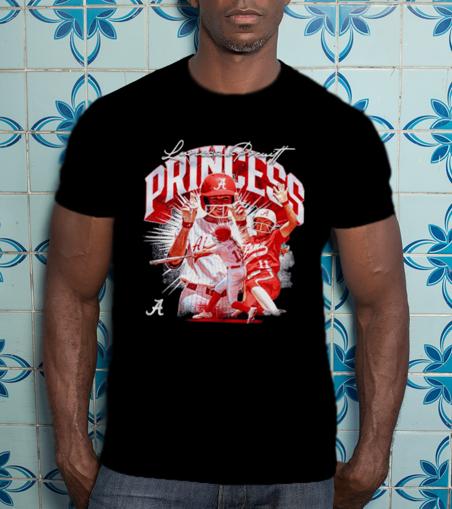 Larissa Preuitt Alabama Princess Softball NCAA Player Collage T-Shirt