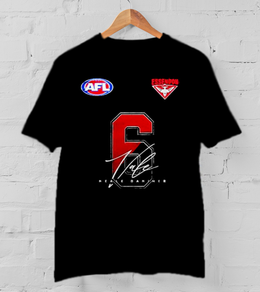 Essendon Bombers AFL Neale Daniher FightMND 6 T-Shirt