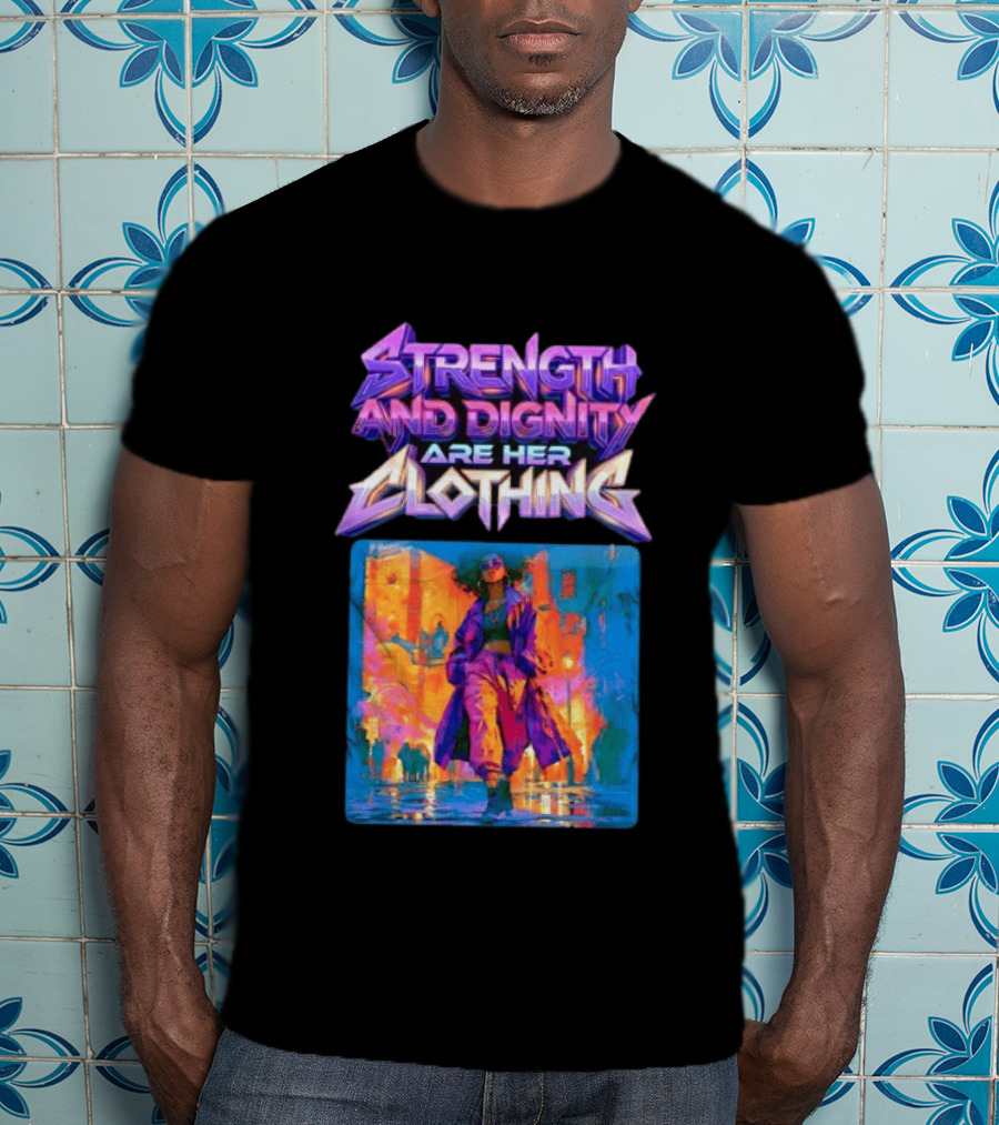 Strength And Dignity Street Girl Urban Vibes T-Shirt