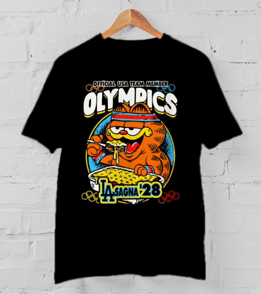 Official Usa Team Member Olympics Lasagna 28 T-Shirt