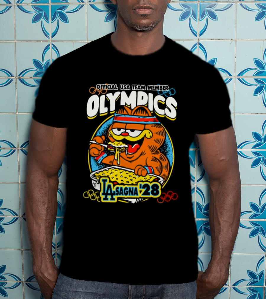 Official Usa Team Member Olympics Lasagna 28 T-Shirt