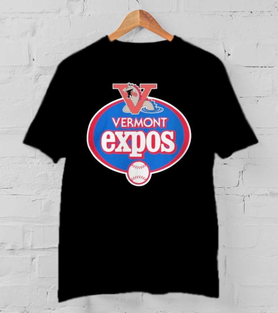 Vermont Expos Baseball Gator T-Shirt