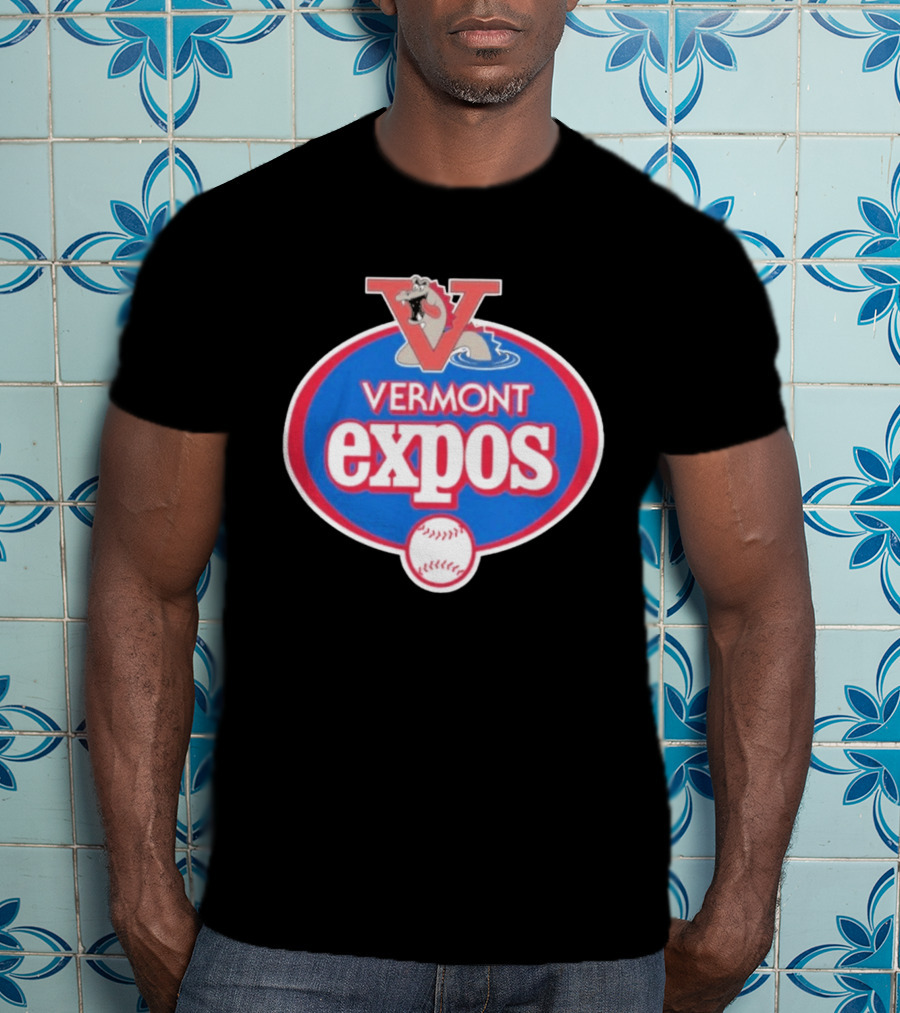 Vermont Expos Baseball Gator T-Shirt