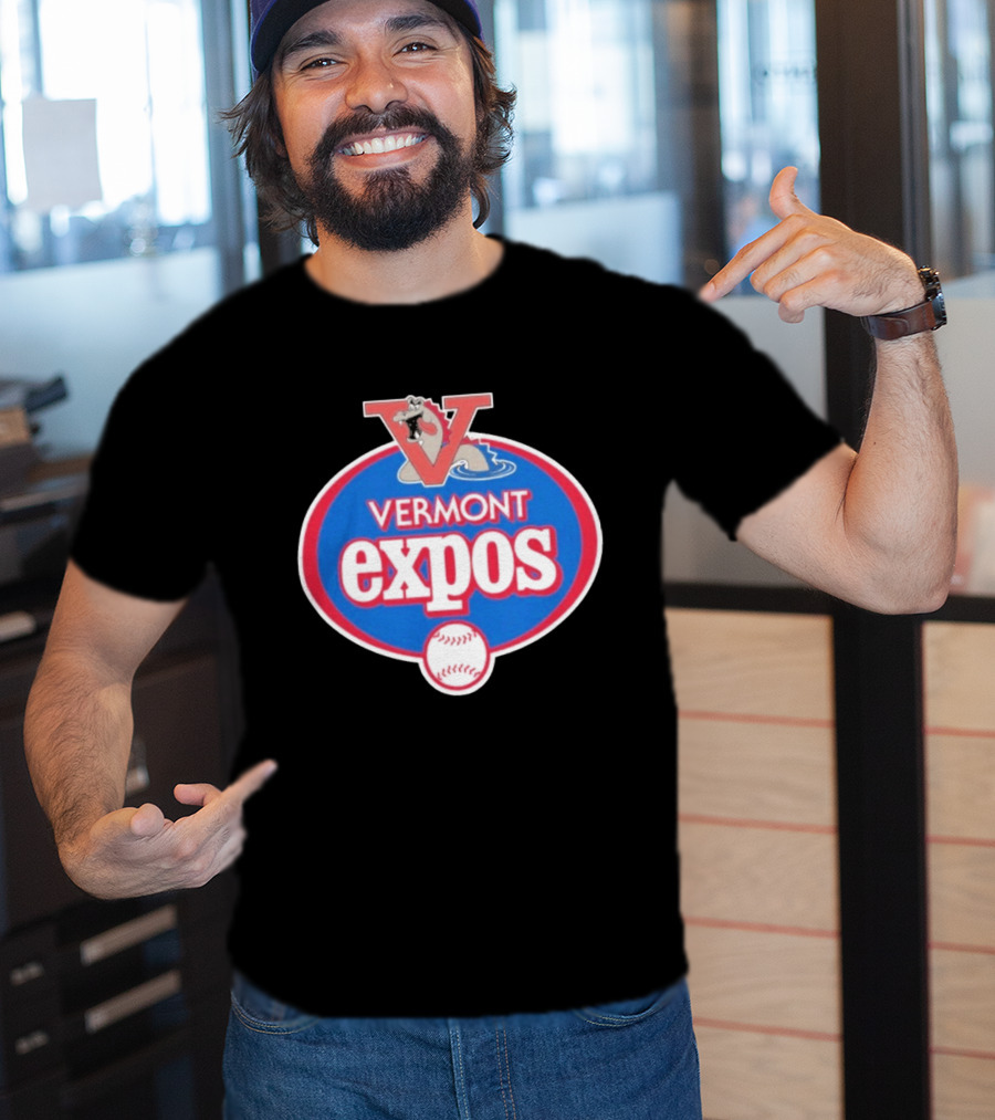 Vermont Expos Baseball Gator T-Shirt