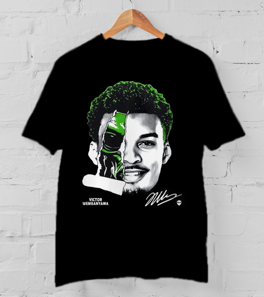 Wemby Alien Victor Wembanyama San Antonio Spurs NBA T-Shirt