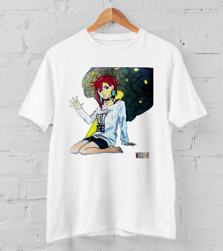 Ayase Momo UFO Anime Welcome T-Shirt