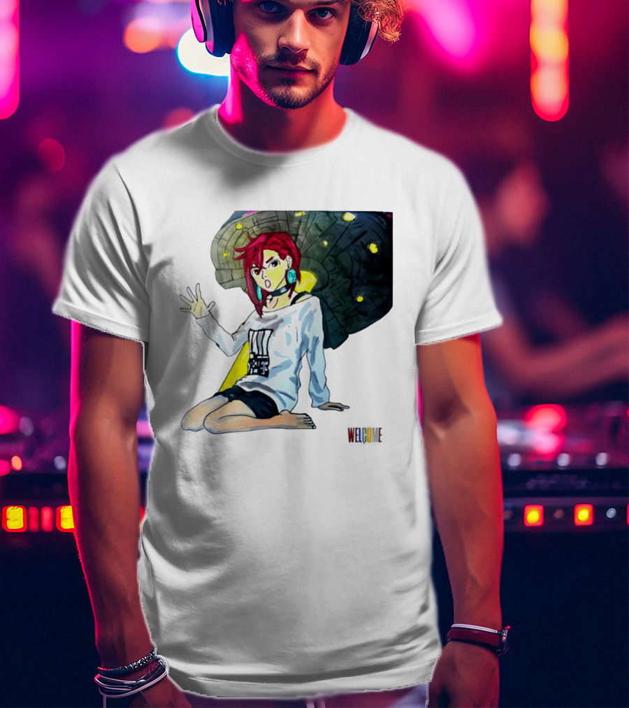 Ayase Momo UFO Anime Welcome T-Shirt