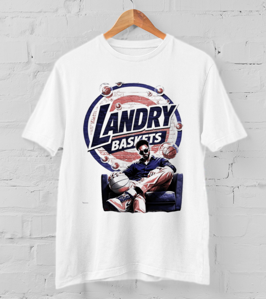 Landry Fields NBA New York Knicks Landry Baskets Basketball T-Shirt