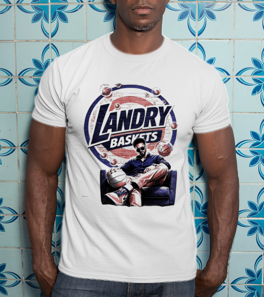 Landry Fields NBA New York Knicks Landry Baskets Basketball T-Shirt