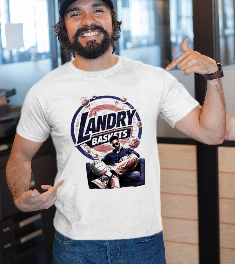 Landry Fields NBA New York Knicks Landry Baskets Basketball T-Shirt