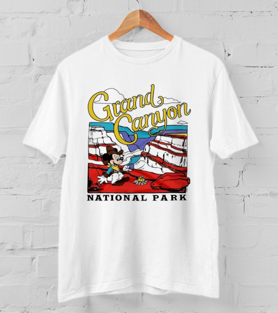 Grand Canyon National Park Mickey Mouse Adventure T-Shirt