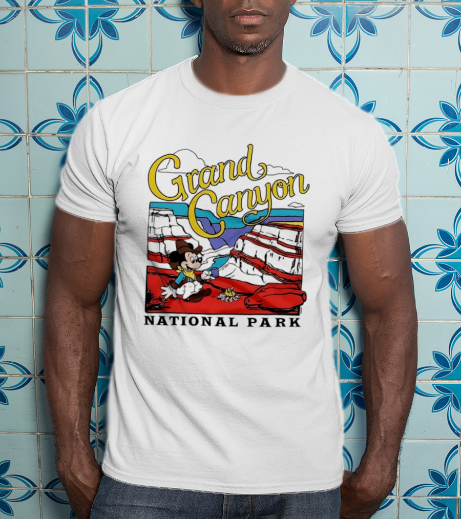 Grand Canyon National Park Mickey Mouse Adventure T-Shirt