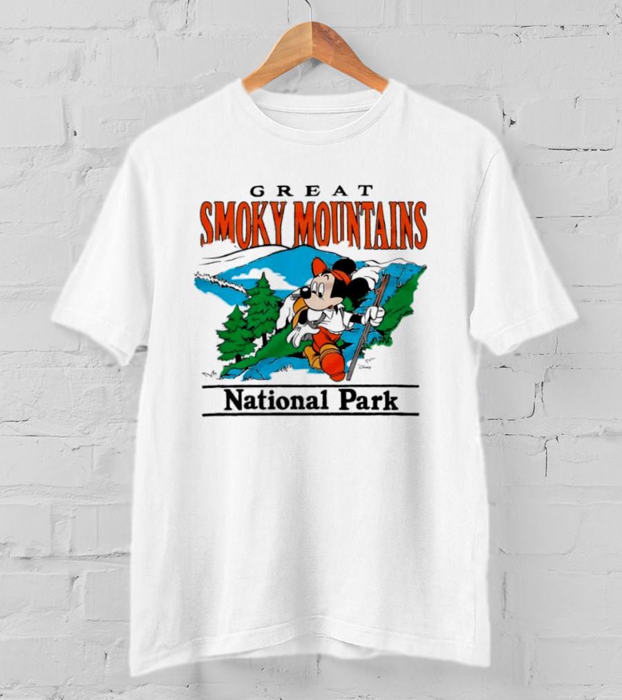Mickey Mouse Great Smoky Mountains National Park Adventure T-Shirt