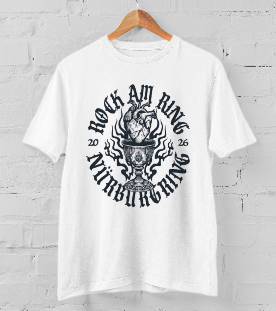 Rock Am Ring Festival 2026 Nurburgring Chalice Design June 5 7 T-Shirt