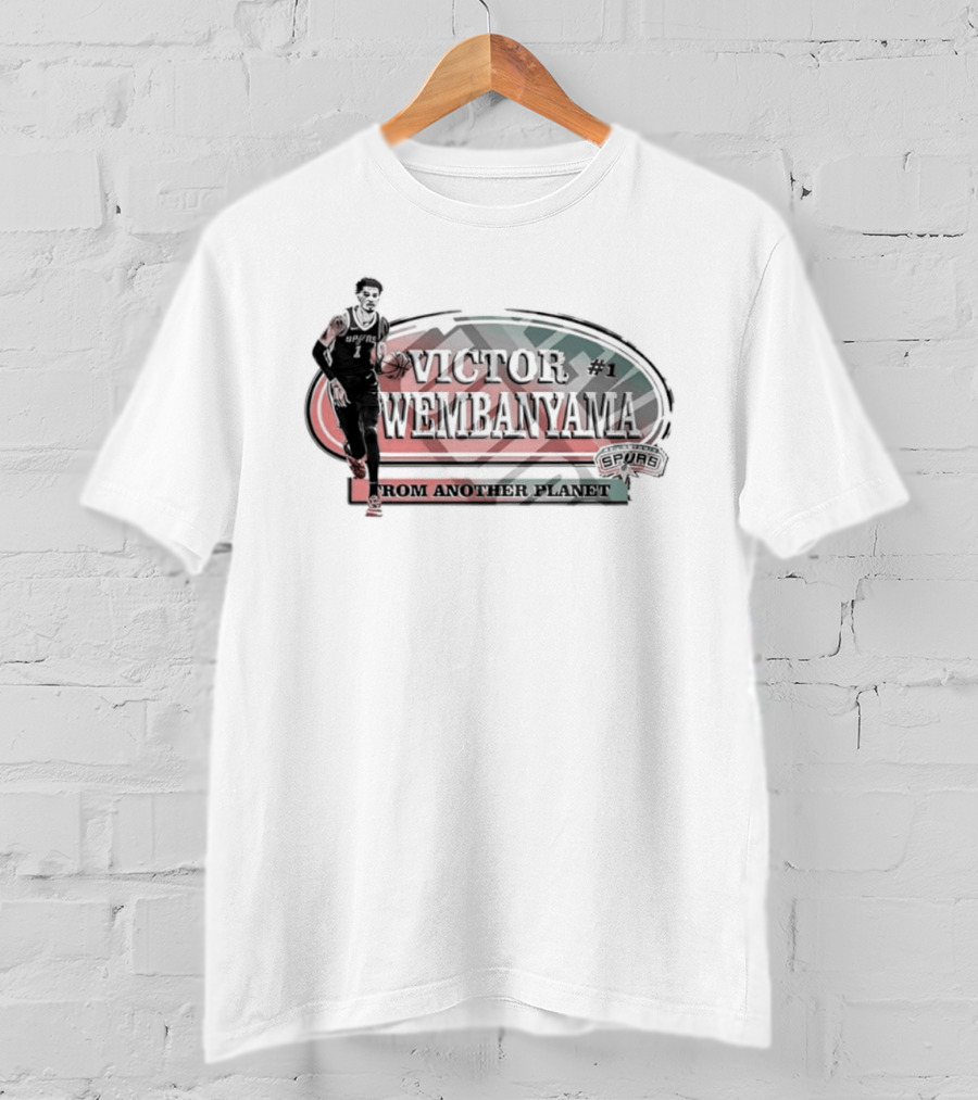 Victor Wembanyama San Antonio Spurs From Another Planet T-Shirt