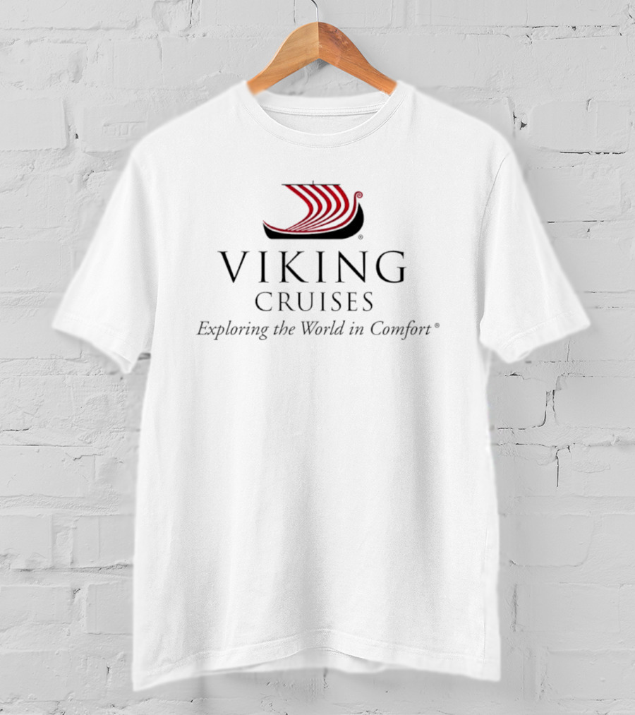 Viking Cruises Exploring The World In Comfort Nordic Ship T-Shirt