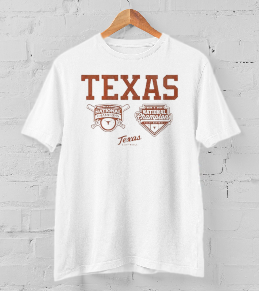 Texas Baseball National Champions Back To Back Champs 2023 2024 Victories T-Shirt