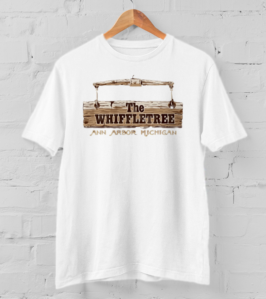 The Whiffletree Ann Arbor Michigan Rustic Sign T-Shirt