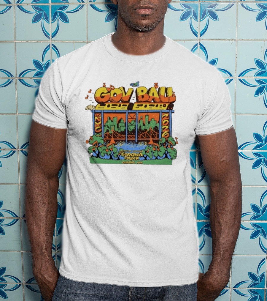 Gov Ball 2020 Flushing Meadows Corona Park Queens NY T-Shirt