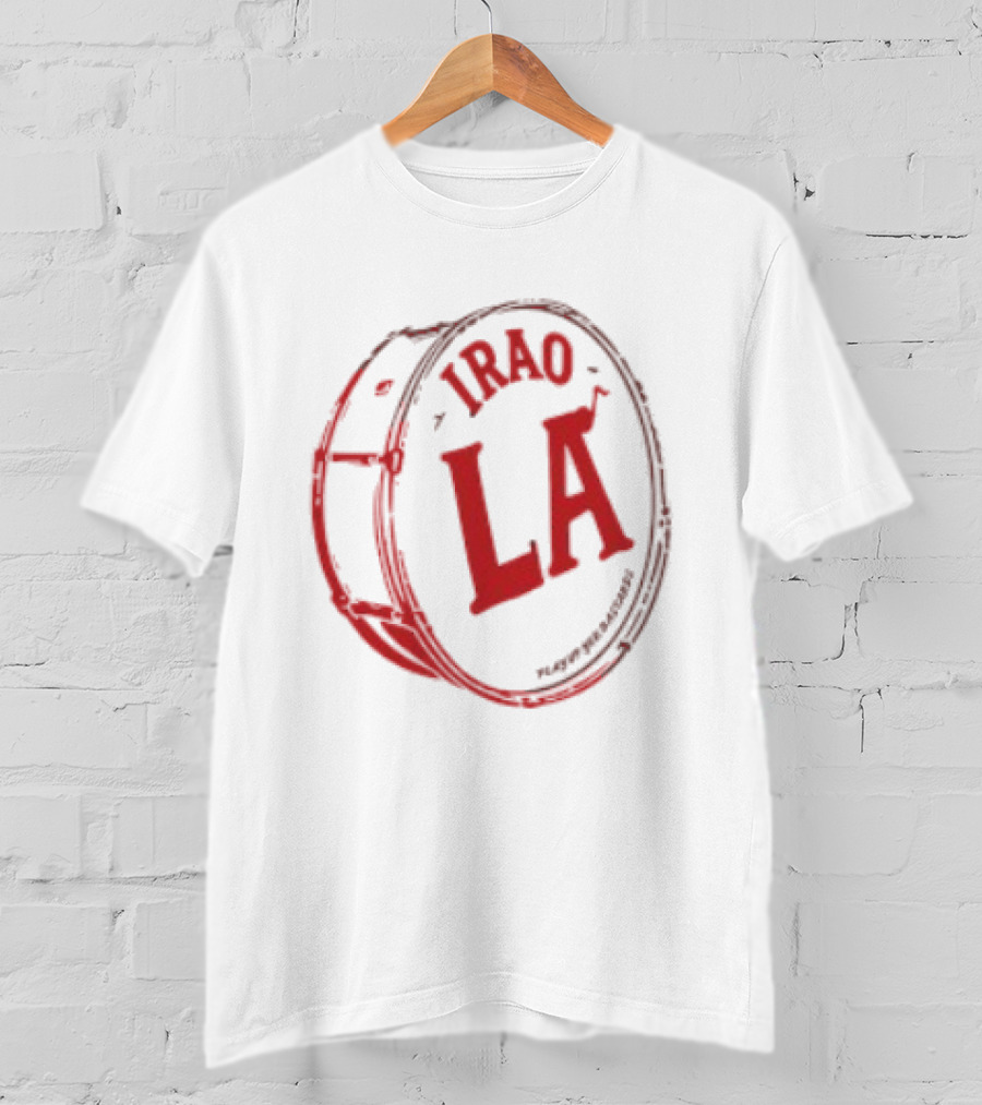 Irao LA Play Up Yer Bastards Barrel Red T-Shirt