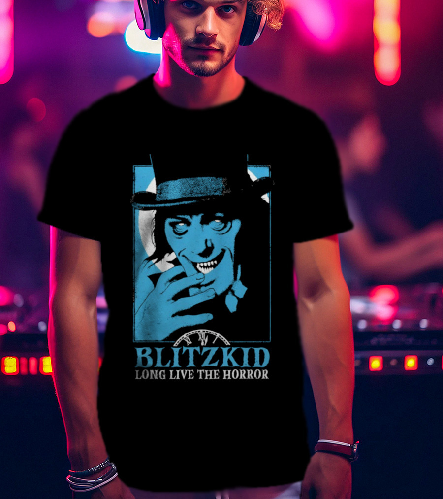 Blitzkid Lon Chaney Long Live The Horror T-Shirt