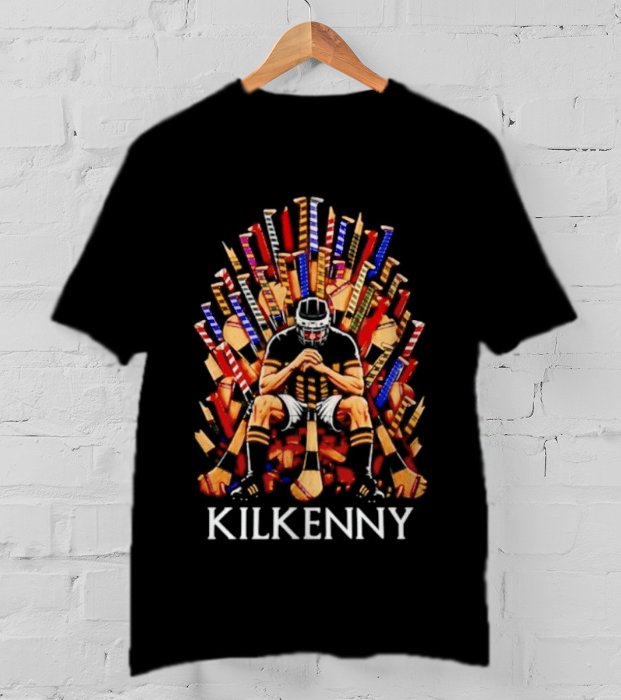 Kilkenny Hurling Iron Throne Game Of Hurls T-Shirt