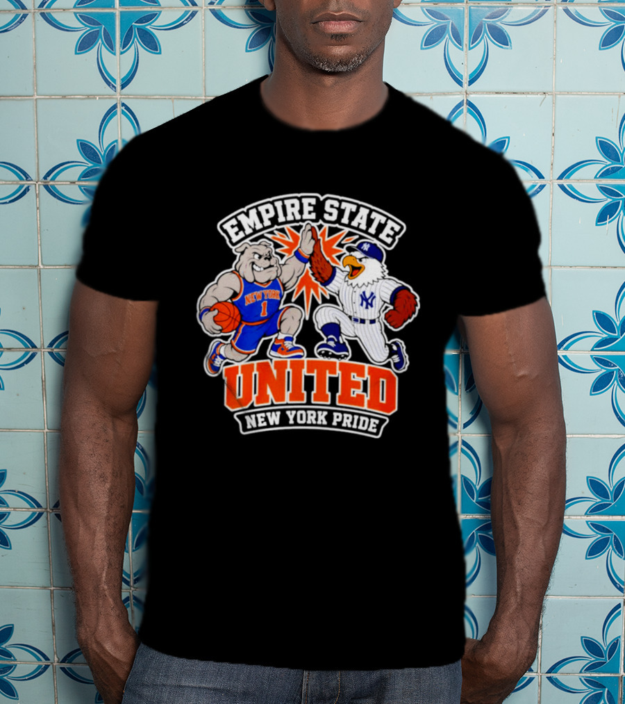 Empire State United New York Knicks Yankees Pride T-Shirt