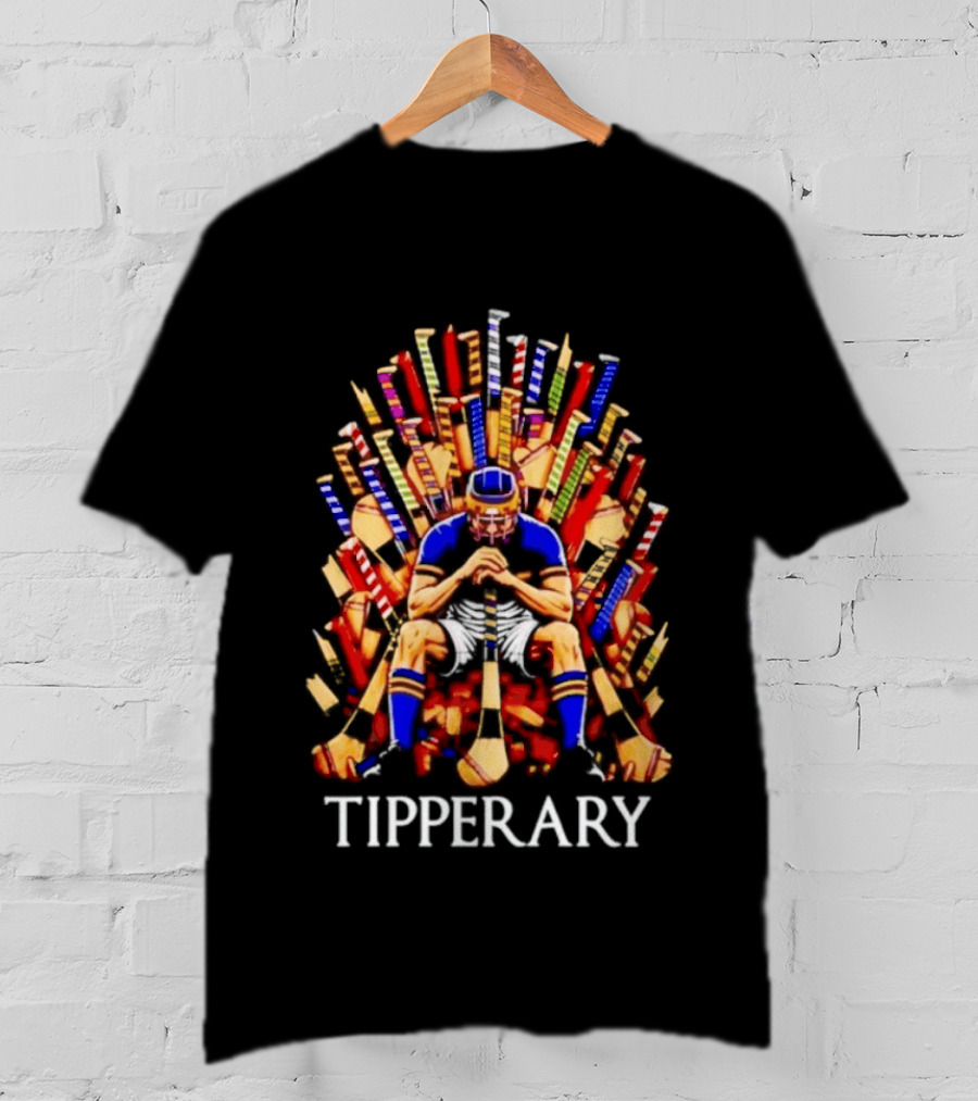 Tipperary Game Of Hurls Throne Hurling Sports Fan Gear T-Shirt