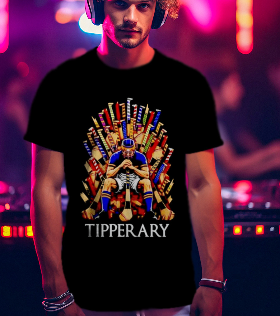 Tipperary Game Of Hurls Throne Hurling Sports Fan Gear T-Shirt