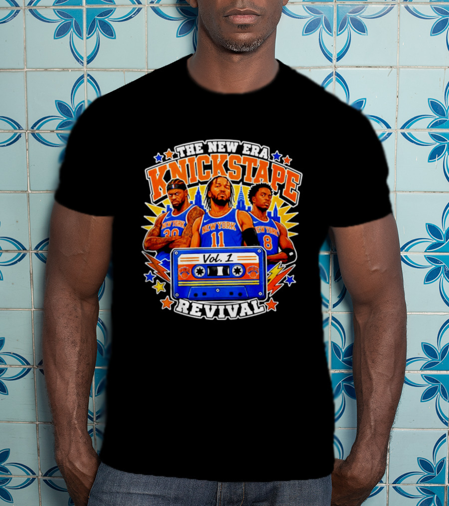 New York Knicks The New Era Knickstape Vol 1 Revival T-Shirt