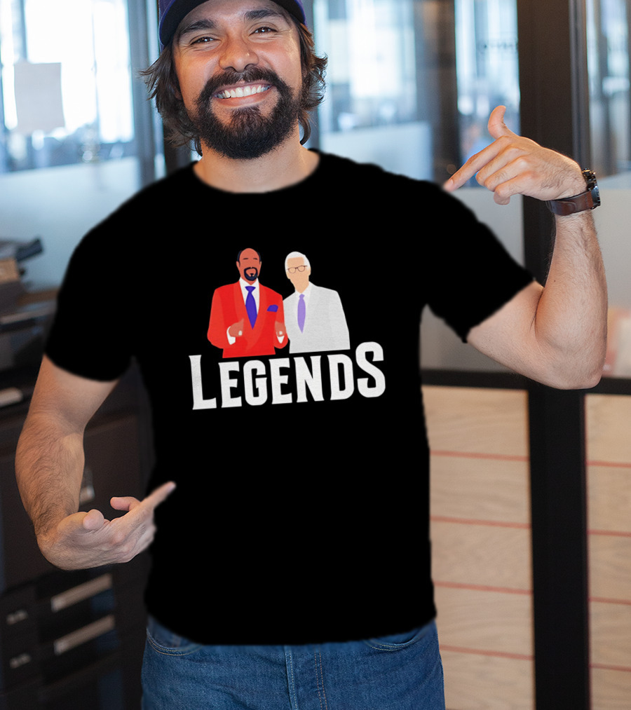 New York Knicks Legends Broadcasters Duo T-Shirt