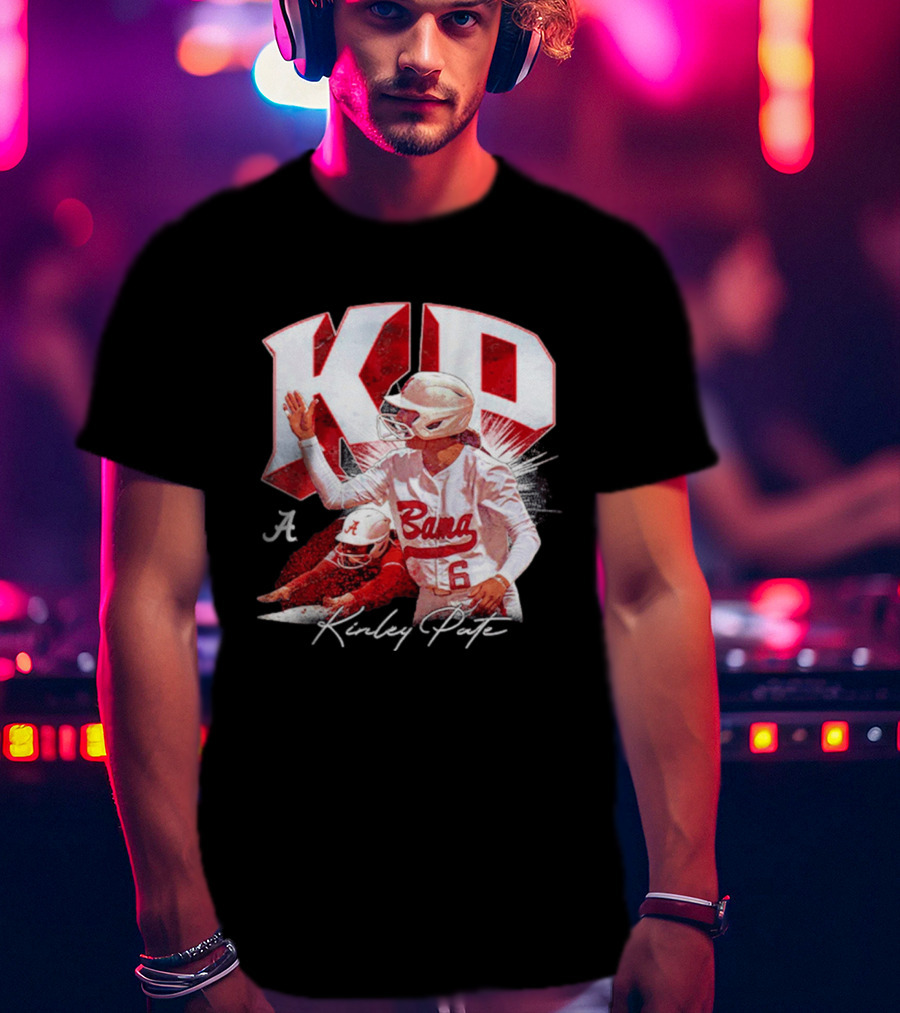 KP Alabama Bama Softball Kinley Pate NCAA Player T-Shirt