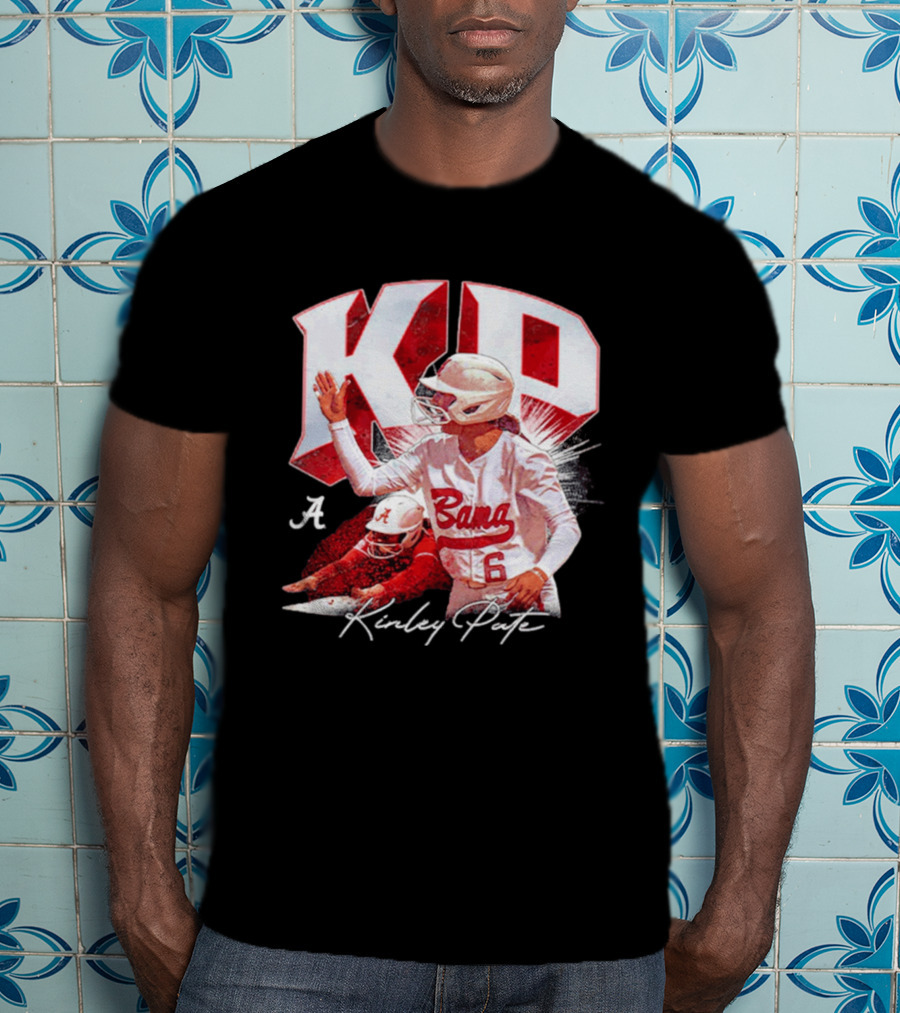 KP Alabama Bama Softball Kinley Pate NCAA Player T-Shirt