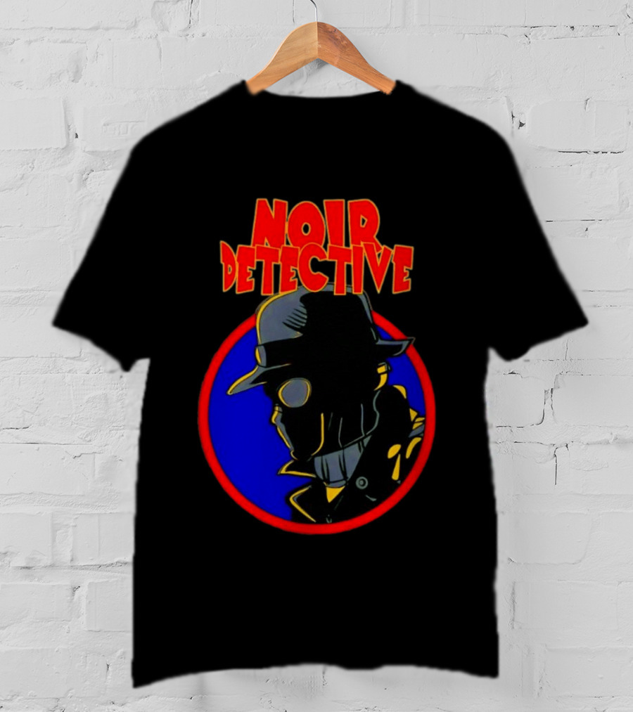 Noir Detective Private Investigator Mystery Solver T-Shirt