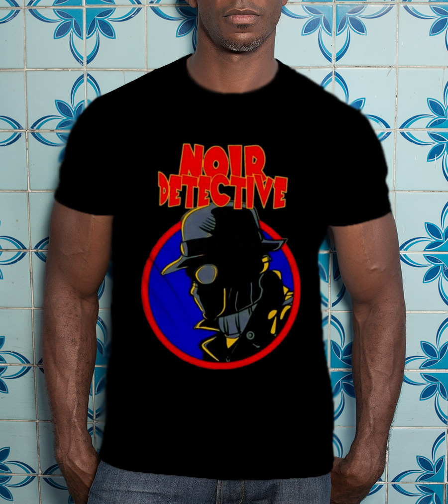 Noir Detective Private Investigator Mystery Solver T-Shirt