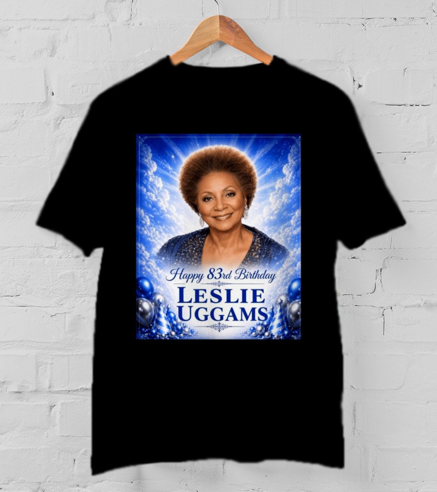 Happy 83rd Birthday Leslie Uggams Celebration T-Shirt