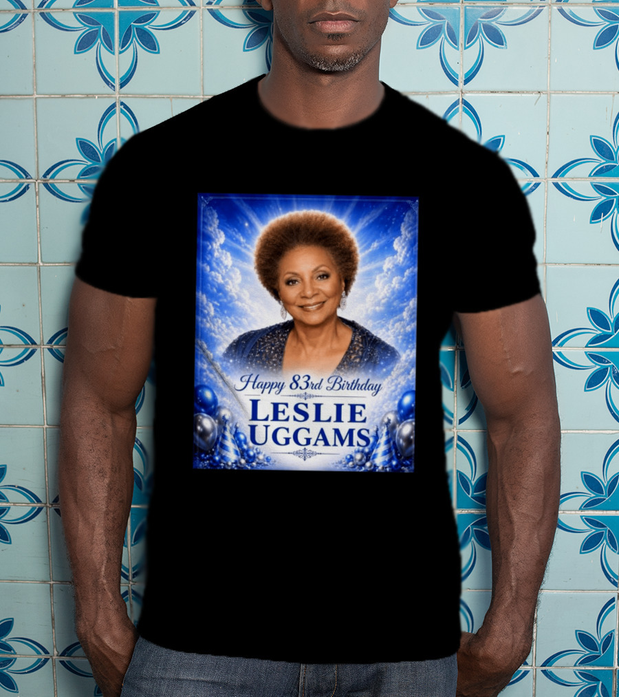 Happy 83rd Birthday Leslie Uggams Celebration T-Shirt