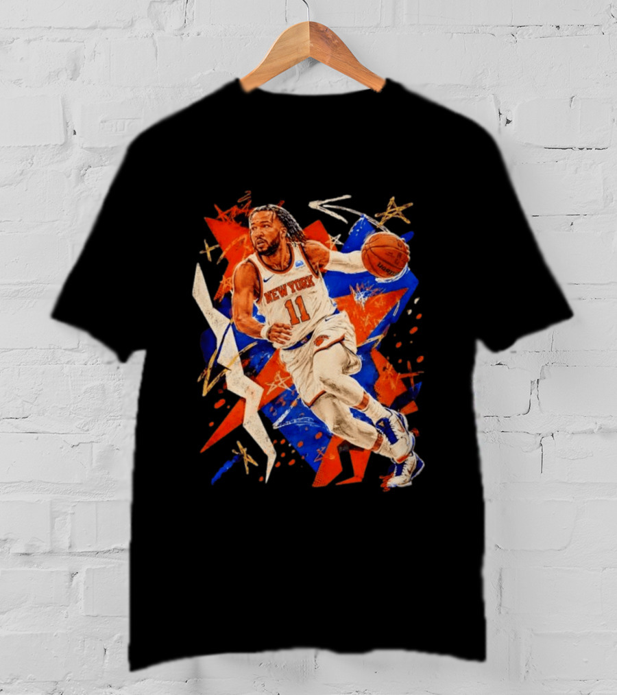 Jalen Brunson New York Knicks 11 Basketball T-Shirt
