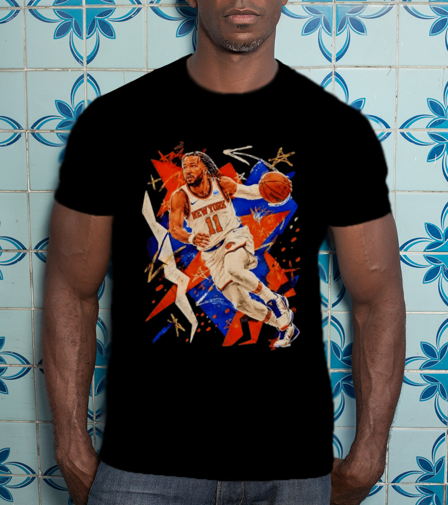 Jalen Brunson New York Knicks 11 Basketball T-Shirt