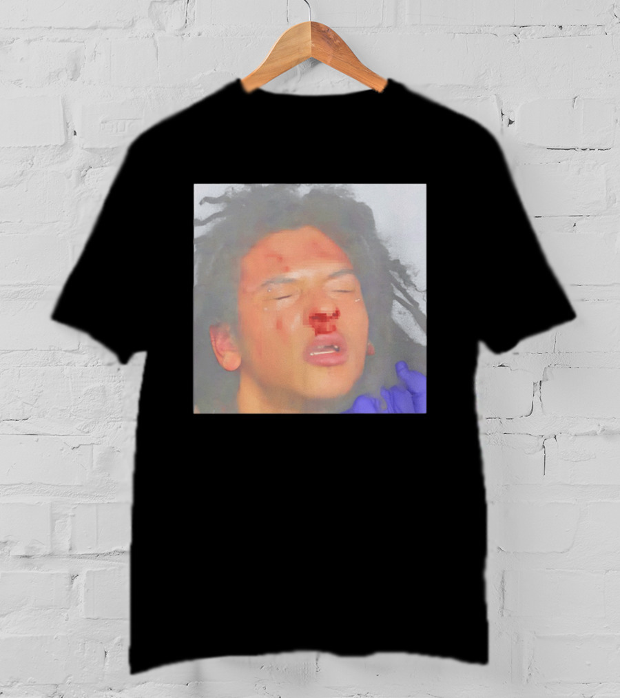 John Doe Unknown Player Generic Team Bloody Face T-Shirt