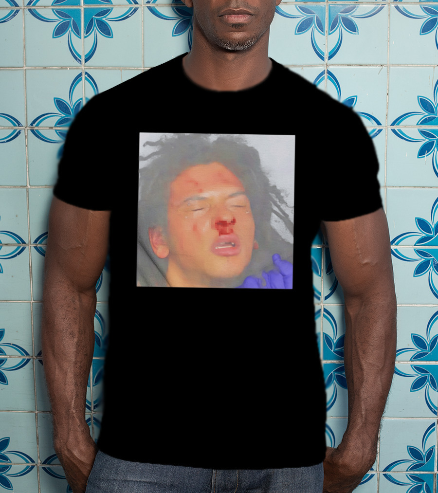 John Doe Unknown Player Generic Team Bloody Face T-Shirt