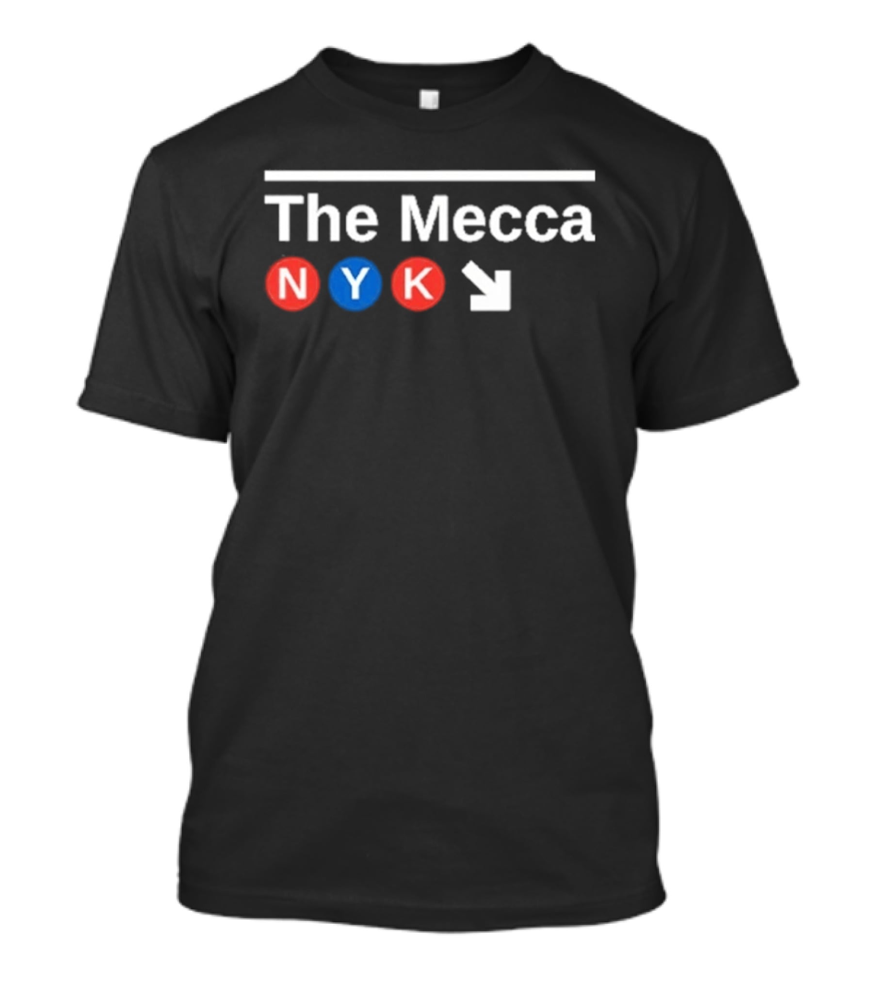 The Mecca NYK New York Knicks NYC Basketball Fan Merch T-Shirt