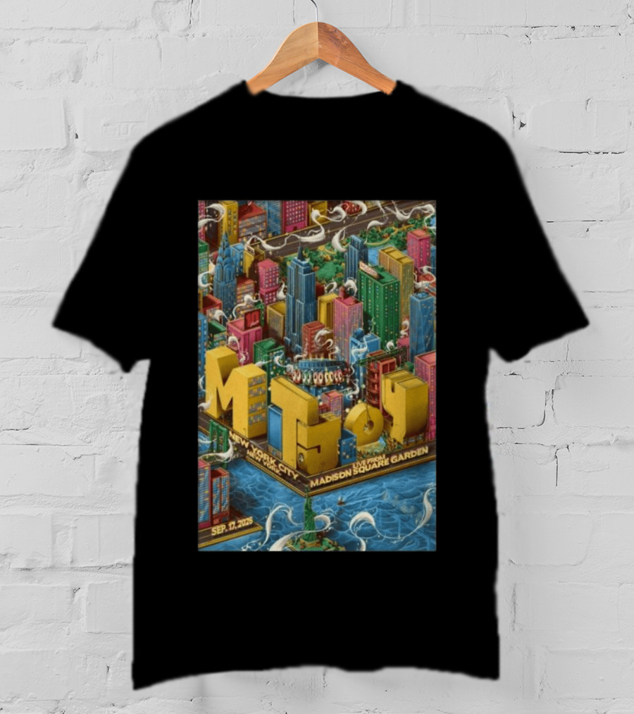 MT. Joy Live At Madison Square Garden New York City Sep 17 2026 T-Shirt