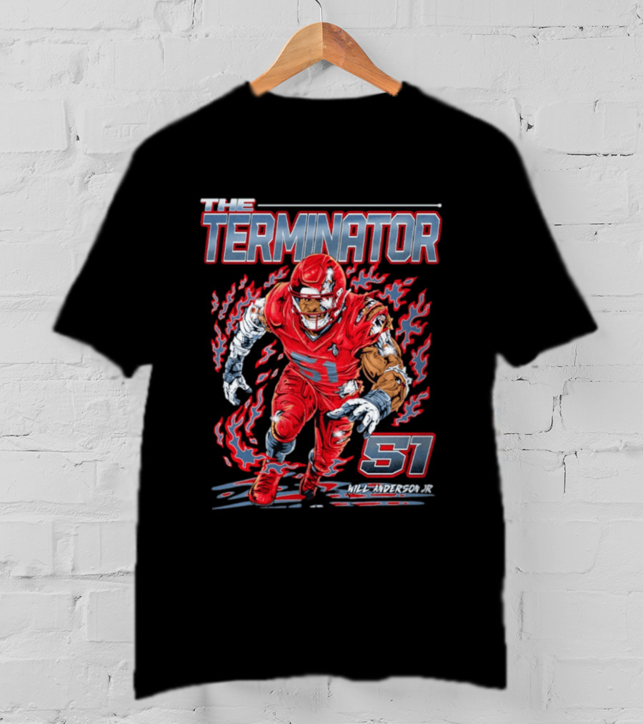 Will Anderson Jr The Terminator 51 Houston Texans T-Shirt